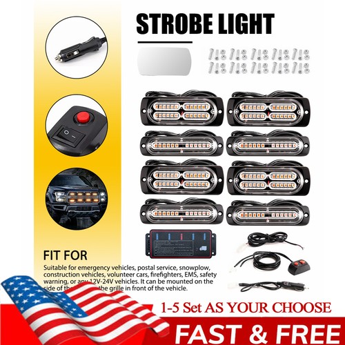 Amber led strobe - led, kit