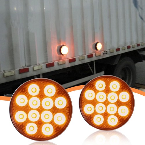 2pcs amber rechargeable - 2pcs,
